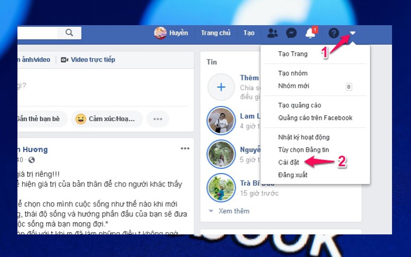 Cách chặn spam Facebook