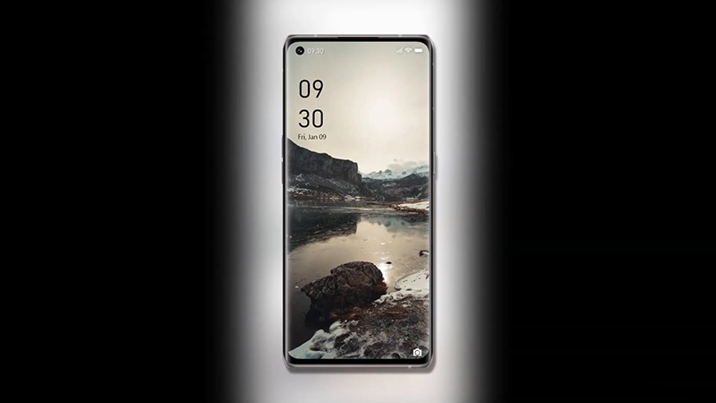 OPPO Find X3 Neo có thiết kế đục lỗ ở mặt trước