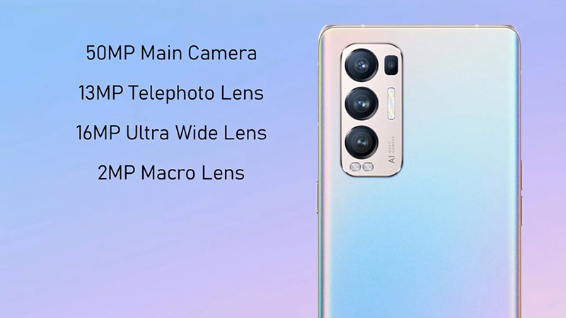 OPPO Find X3 Neo có cụm camera chất lượng