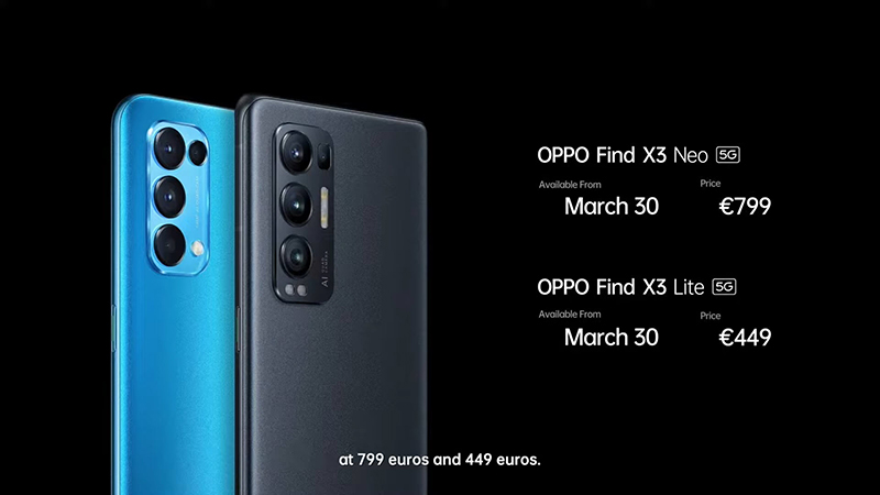 OPPO Find X3 Neo có giá bán khá cao so với cấu hình được trang bị