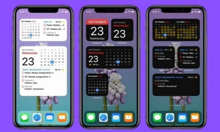 Hướng dẫn cách tạo widget đẹp cho iPhone nhiều màu nhiều kiểu độc đáo