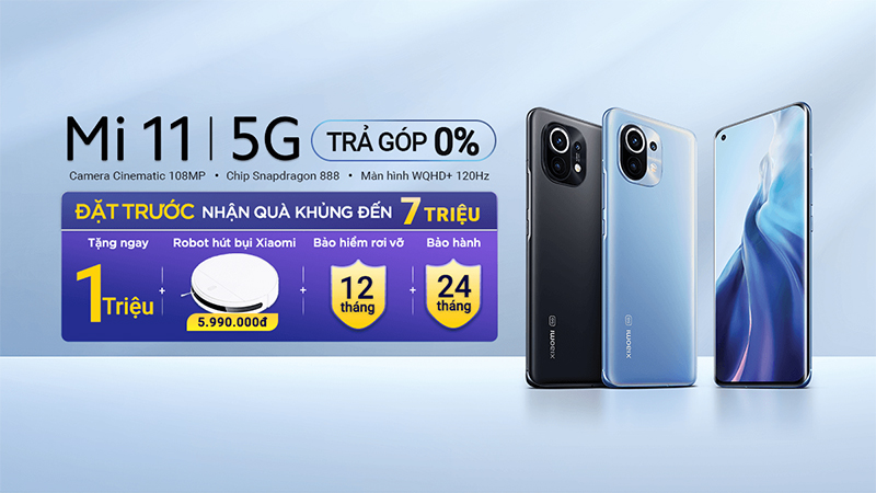 ĐẶT TRƯỚC MI 11 5G