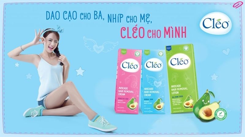 Kem tẩy lông Cléo