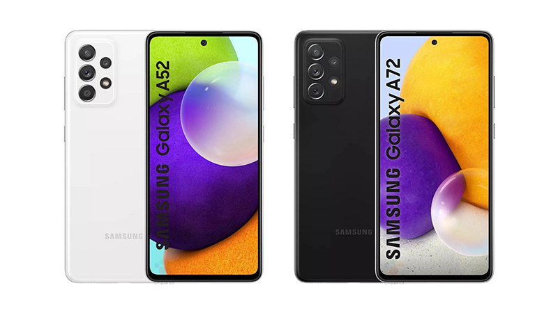 Hinh anh Galaxy A52 và Galaxy A72 