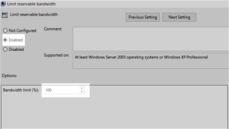 tốc độ mạng trên Windows tốc độ mạng trên Windows