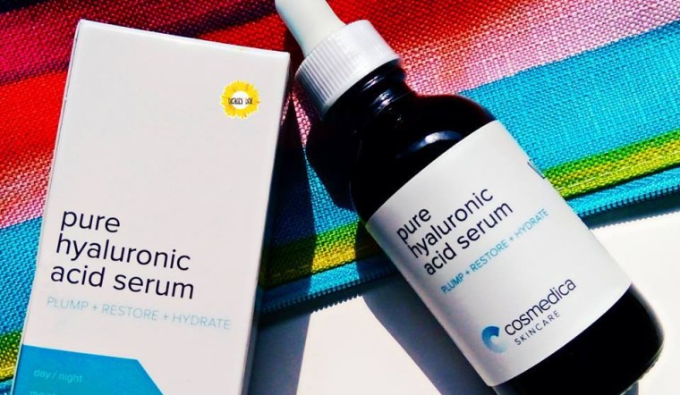 Đánh giá khả năng cấp nước, dưỡng ẩm của serum Cosmedica Pure Hyaluronic Acid