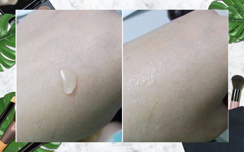 Về khả năng cấp ẩm, tinh chất giúp bạn cảm giác da ẩm mượt ngay sau khi dùng, rất phù hợp cho làn da khô, dễ bong tróc.