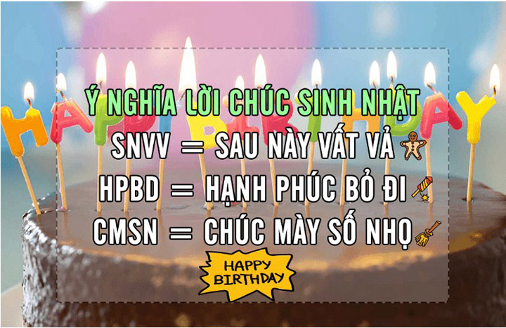 Chúc mừng sinh nhật! Nếu bạn đang tìm kiếm những lời chúc mừng sinh nhật độc đáo và dễ thương, hãy xem ngay ảnh vui sinh nhật của chúng tôi. Chúng tôi sẽ giúp bạn tạo ra những món quà độc đáo và tung ra những lời chúc tốt đẹp nhất đến người mà bạn yêu thương nhất trong ngày đặc biệt đó!