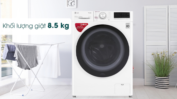 Máy giặt LG có khối lượng giặt đa dạng, đáp ứng nhu cầu khác nhau