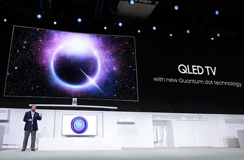 Công nghệ màn hình QD-OLED rất có tiềm năng để phát triển trong tương lai gần. (Nguồn: Samsung).