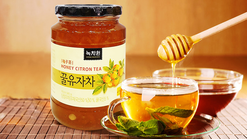 Công dụng của trà cam quýt mật ong Nokchawon