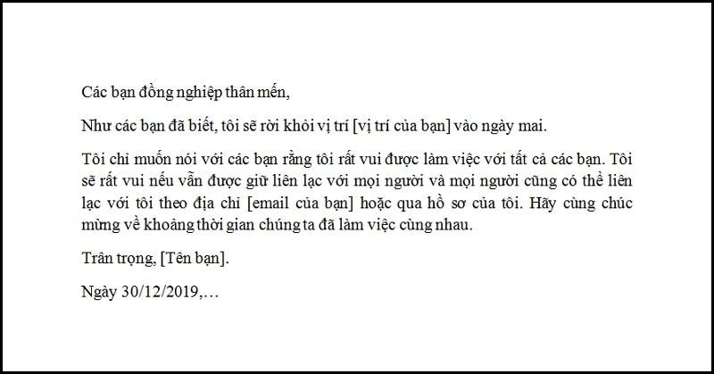 Những Mẫu Thư Cảm ơn Khách Hàng đối Tác Nhà Tài Trợ