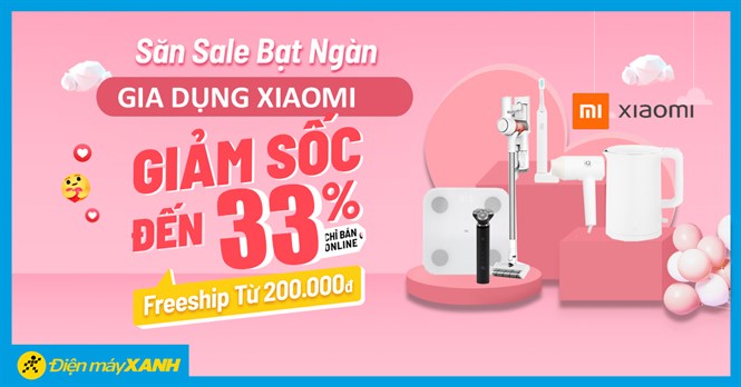 Gia dụng Xiaomi giảm đến 33% sale tháng 3/2021 - Toàn đồ hot, giá hời!