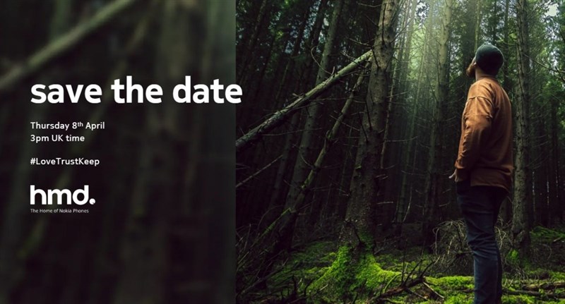 Fan nhà Nokia đang mong chờ lắm đây, HMD chính thức xác nhận sẽ ra mắt smartphone Nokia mới vào ngày 8/4