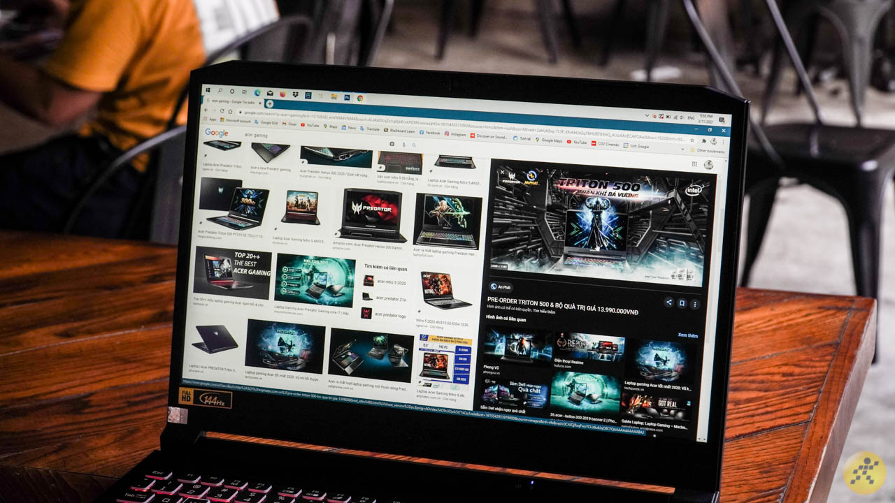 Bộ đôi Acer Nitro AN515 đều sở hữu màn hình lớn