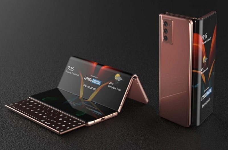 Render Galaxy Z Fold3