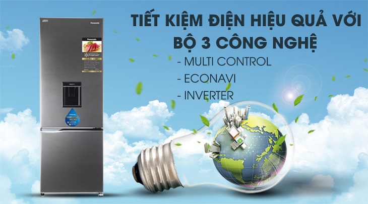 Bộ 3 công nghệ trong tủ lạnh Panasonic Inverter