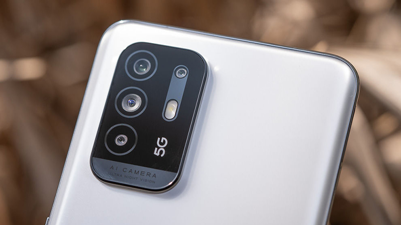 Cụm camera sau trên OPPO F19 Pro+ 5G