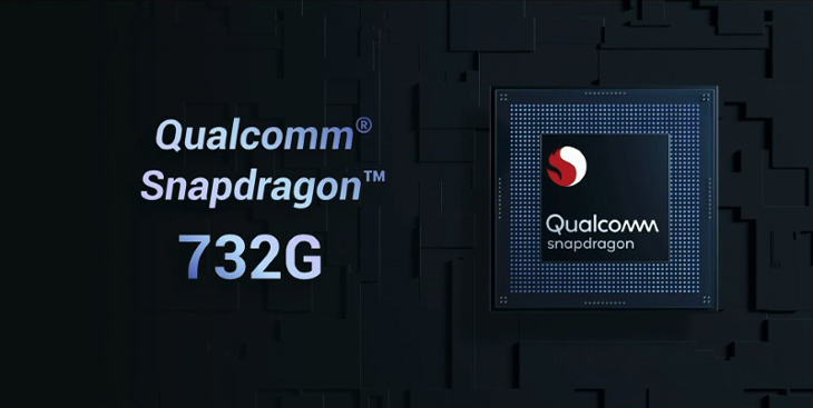 Hiệu năng mạnh mẽ với con chip Snapdragon 732G