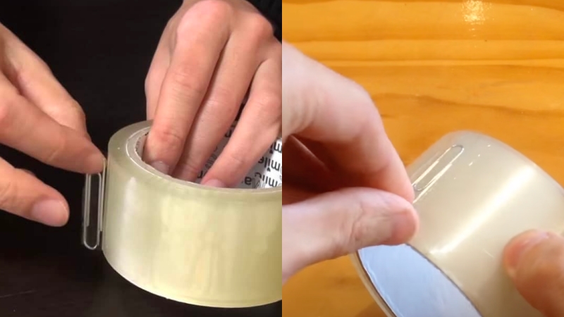Cách 1: Dùng tăm hoặc kẹp giấy