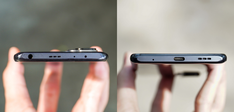Cạnh trên và cạnh dưới của Redmi Note 10 Pro được làm phẳng hơn so với cạnh trái/phải. Cạnh trên và cạnh dưới của Redmi Note 10 Pro được làm phẳng hơn so với cạnh trái/phải.