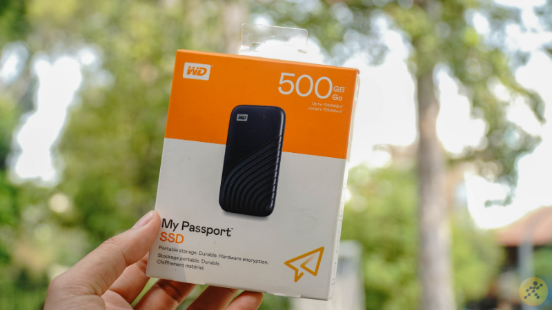 Dù ổ cứng SSD 500 GB WD My Passport có giá khá cao nhưng mình nghĩ 'tiền nào của nấy' các bạn ạ.