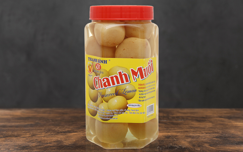 Chanh muối Thanh Bình hũ 900gr