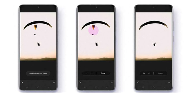 Hướng dẫn bật và sử dụng tính năng xóa đối tượng trên điện thoại Samsung