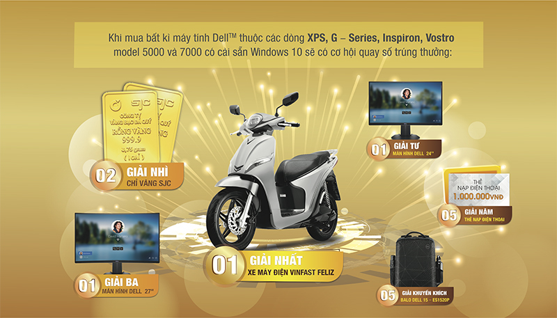 RINH DELL VỀ NHÀ, RƯỚC QUÀ ĐẦU XUÂN