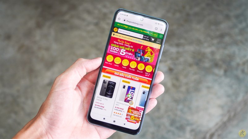 Xiaomi Redmi Note 10 được trang bị tấm nền AMOLED