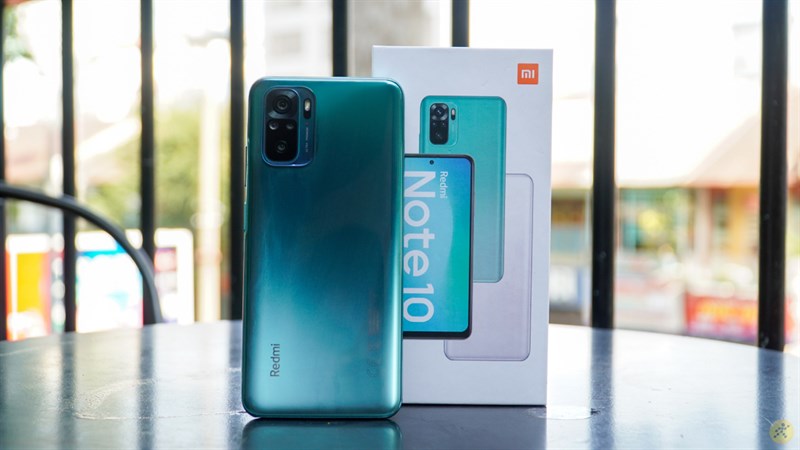 Xiaomi Redmi Note 10 được trang bị viên pin 5.000 mAh