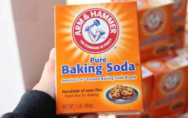 Làm sạch ron silicon bằng bột nở/baking soda