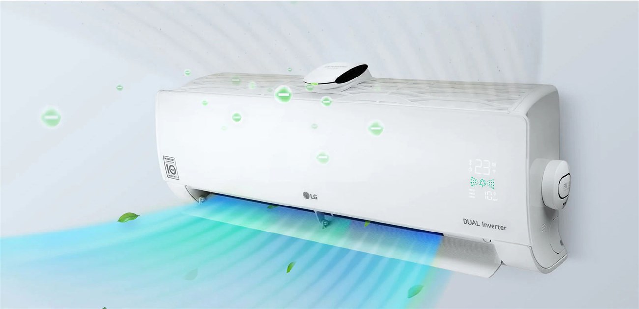 LG ra mắt điều hòa lọc khí cao cấp LG DUALCOOL 2021, loại bỏ đến 99% vi khuẩn và bụi mịn