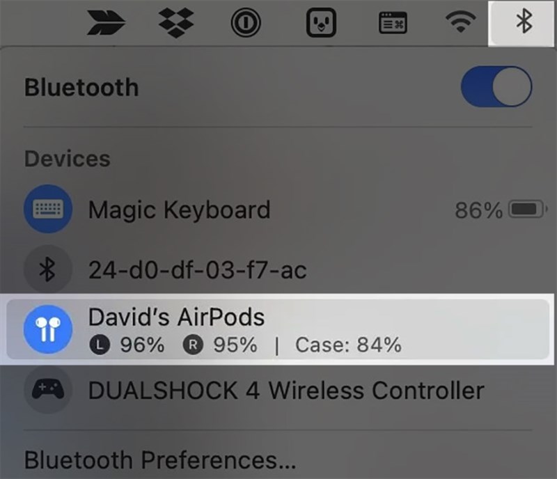 Kiểm tra thời lượng pin bằng Macbook