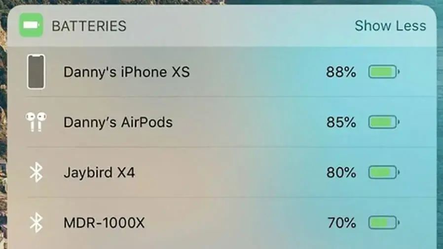 Xem thòi lượng pin trên màn hình khóa iPhone