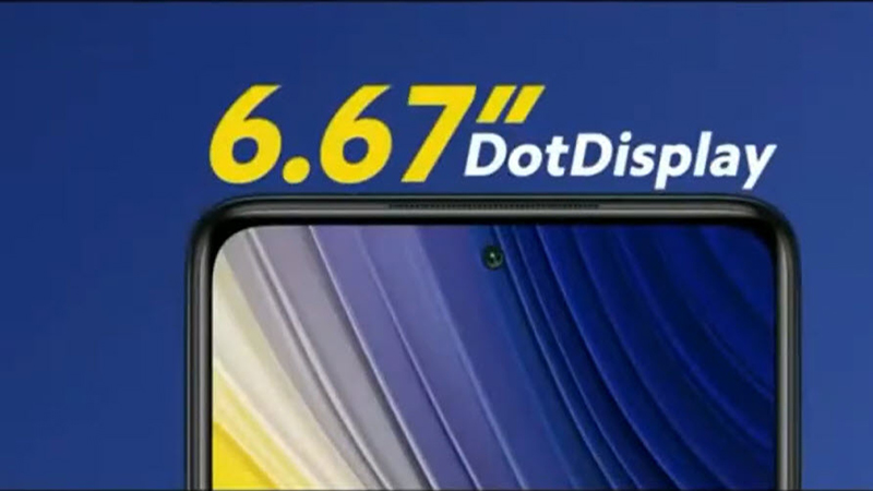 POCO X3 Pro có màn hình kích thước 6.67 inch sắc nét