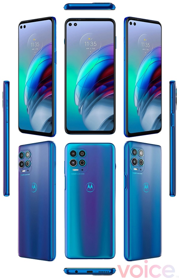 Thiết kế của Moto G100