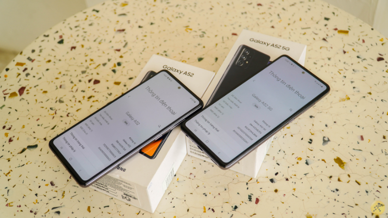 Chắc chắn hiệu năng của bản 5G sẽ tốt hơn so với Galaxy A52 bản thường. Chắc chắn hiệu năng của bản 5G sẽ tốt hơn so với Galaxy A52 bản thường.