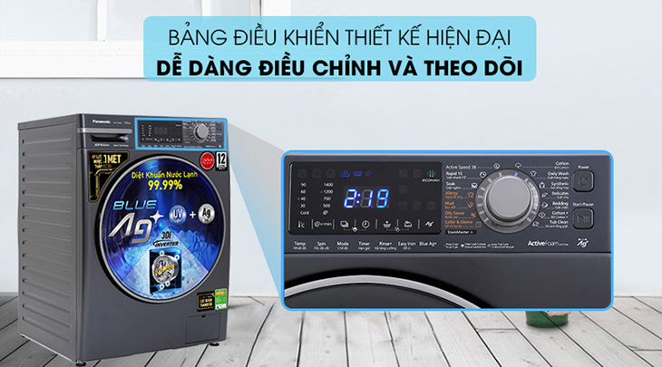 9 lý do chọn mua máy giặt FX2 lồng ngang của Panasonic