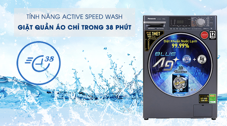 9 lý do chọn mua máy giặt FX2 lồng ngang của Panasonic