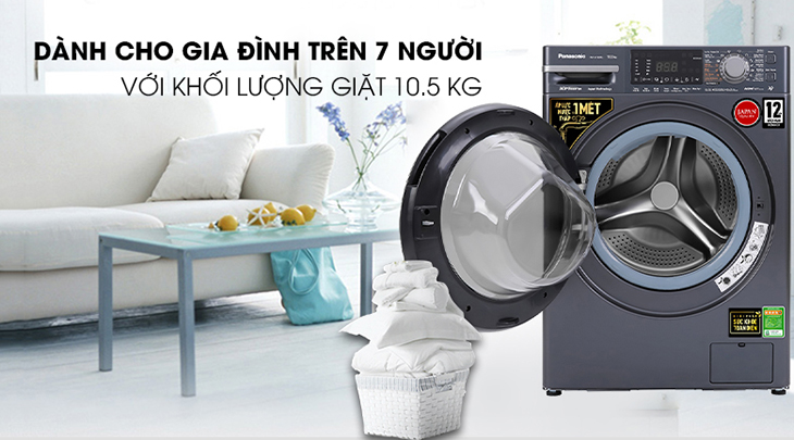 8 lý do chọn mua máy giặt FX2 lồng ngang của Panasonic