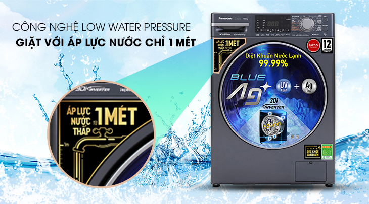 8 lý do chọn mua máy giặt FX2 lồng ngang của Panasonic