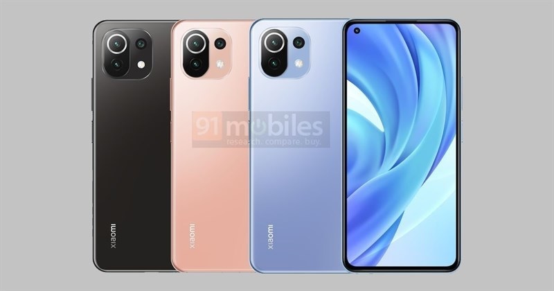 Ảnh render Mi 11 Lite Ảnh render Mi 11 Lite