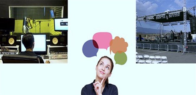 Sự khác biệt giữa các thiết bị âm thanh phòng thu và âm thanh sân khấu