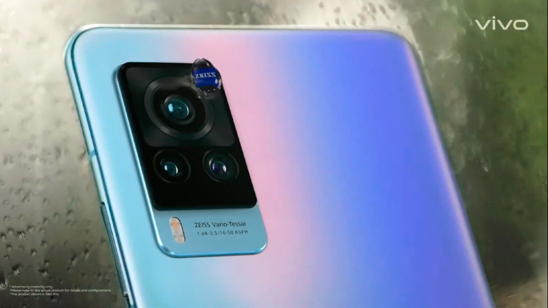 Camera trên Vivo X60 được thiết kế lồi khá nhiều.