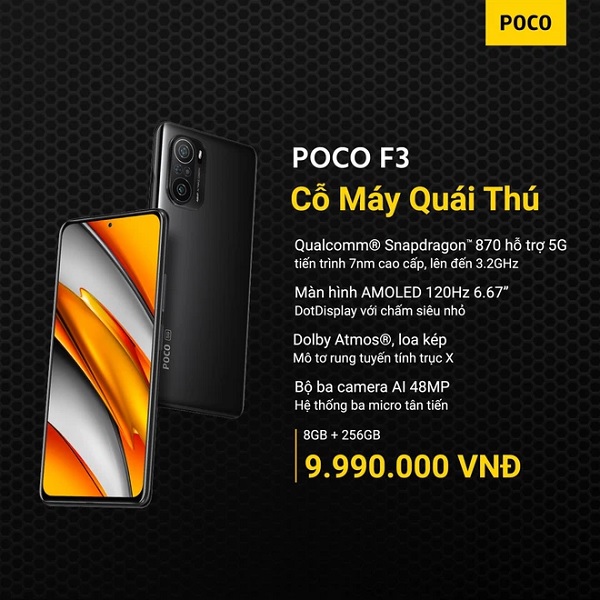 POCO quay trở lại với POCO X3 Pro và POCO F3, giá chỉ từ 5.5 triệu đã có Snapdragon đầu 8, sẽ là đòn đánh cực đau lên hàng xách tay