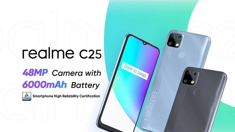 Realme C25 có mức giá rẻ so với cấu hình được trang bị