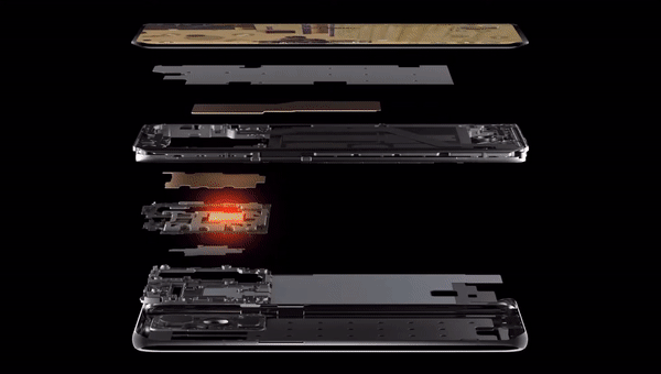 Hệ thống tản nhiệt Cool Play của OnePlus 9 Pro. Hệ thống tản nhiệt Cool Play của OnePlus 9 Pro.