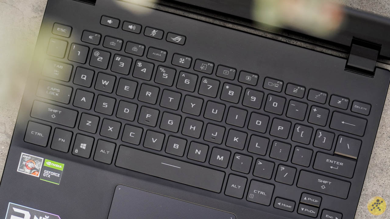 Bàn phím của ASUS ROG Flow X13 Bàn phím của ASUS ROG Flow X13