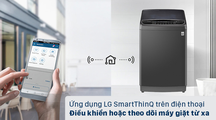 Điều khiển từ xa mọi lúc, mọi nơi với công nghệ SmartThinQ